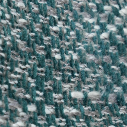 Claire Knubby Stool by TOV Furniture. Made from chenille, mdf in a modern style.