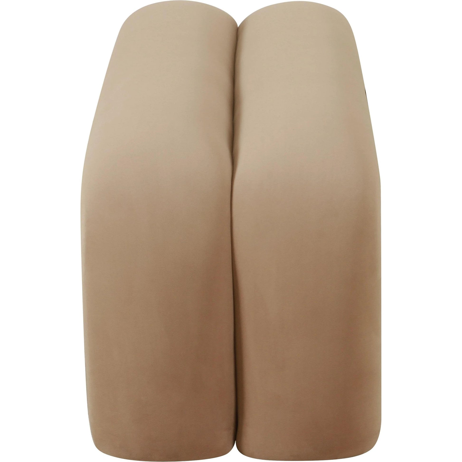 Leigh Velvet Channeled Bench by TOV Furniture. Made from velvet, wood in a modern style.