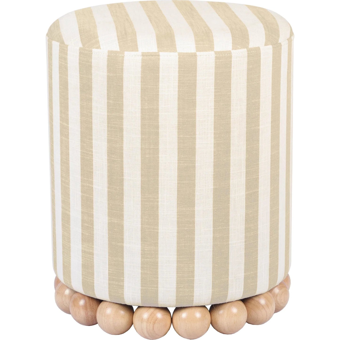 002 SI-2248209 | Primary Silo | Dex Striped Linen Ottoman by TOV Furniture. Made from linen, plywood, wood in a unique style.