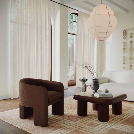 Memphis Coffee Table by TOV Furniture. Made from mdf in a unique style.
