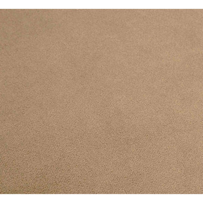 Calliope Performance Velvet Modular Ottoman by TOV Furniture in cafe au lait. Made from plywood, velvet, wood in a transitional style.