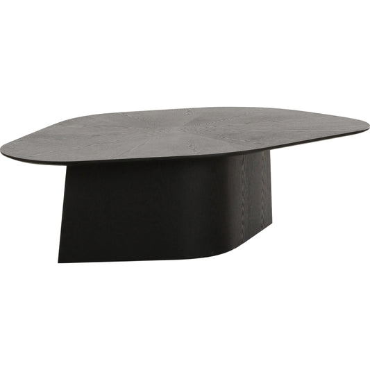 Roche Ash Geometric Coffee Table by TOV Furniture. Made from mdf, veneer in a unique style.