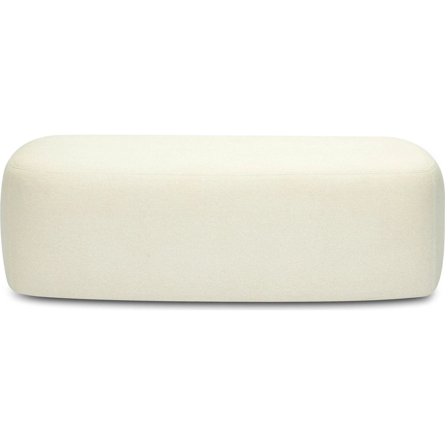 002 SI-2320883 | Additional Silo | Graceland Faux Mohair Bench by TOV Furniture. Made from faux fur, plywood in a transitional style.