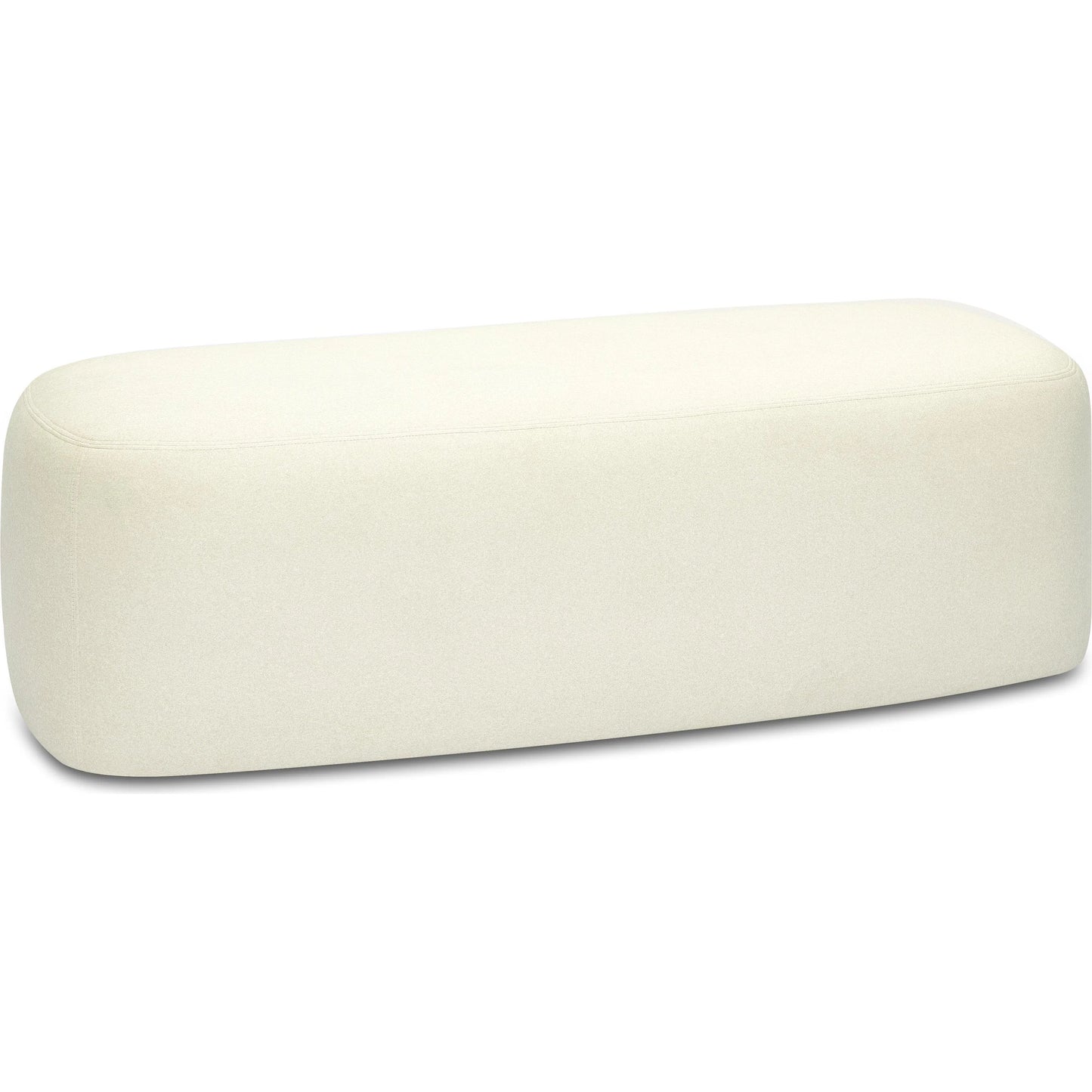 003 SI-2320883 | Additional Silo | Graceland Faux Mohair Bench by TOV Furniture. Made from faux fur, plywood in a transitional style.