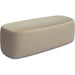 Graceland Faux Mohair Bench by TOV Furniture. Made from faux fur, plywood in a transitional style.