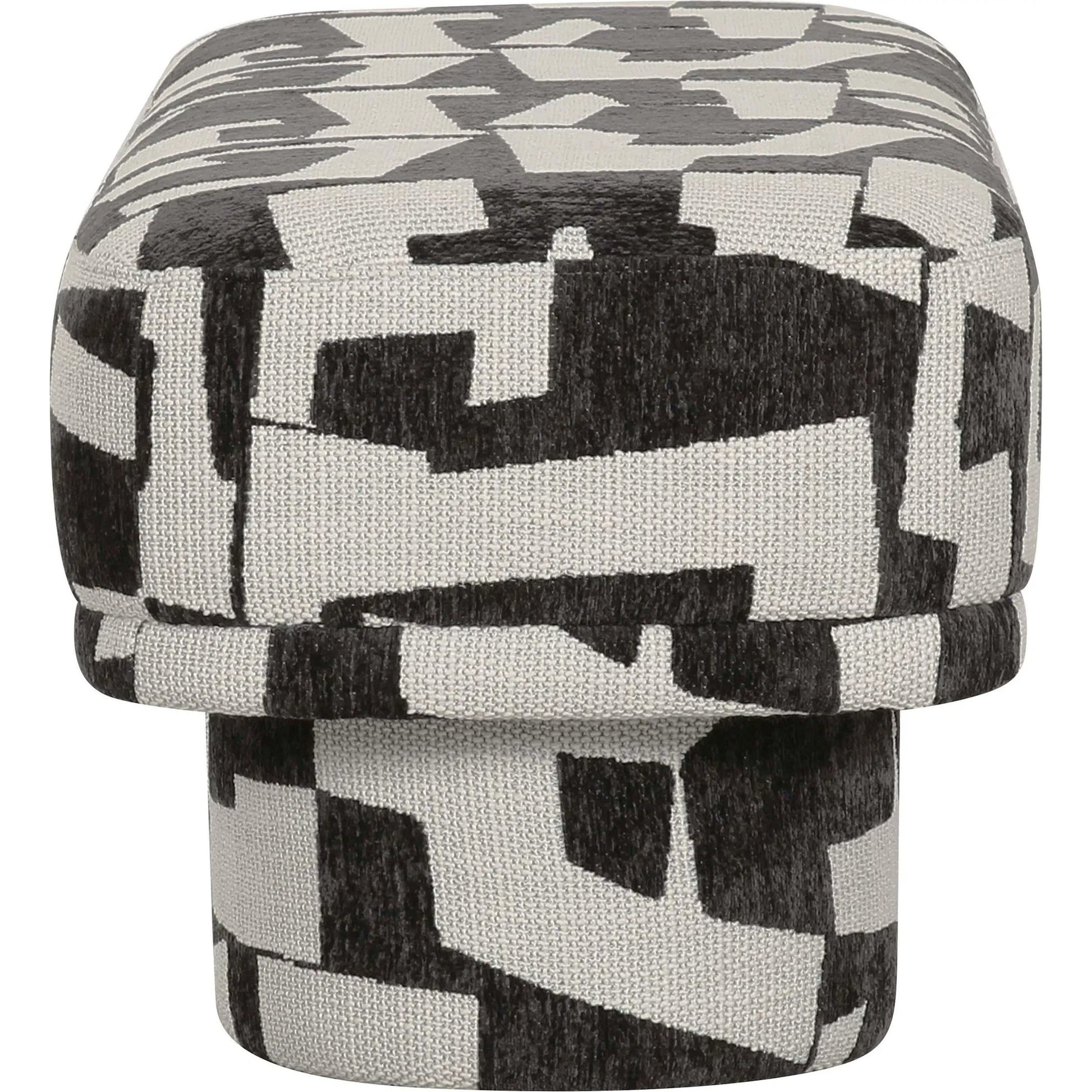 Lena Jacquard Bench by TOV Furniture. Made from jacquard, plywood in a eclectic & global style.