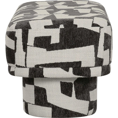 Lena Jacquard Bench by TOV Furniture. Made from jacquard, plywood in a eclectic & global style.