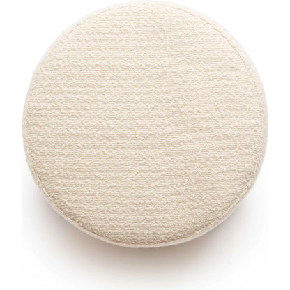 Jaine Boucle Stool by TOV Furniture. Made from boucle, plywood, wood in a unique style.