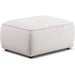 Travie Performance Corduroy Velvet Ottoman by TOV Furniture. Made from corduroy, plywood, wood in a transitional style.