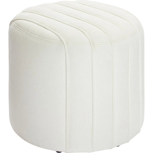 Pouch Chenille Ottoman by TOV Furniture. Made from chenille, plywood in a unique style.