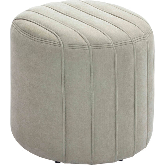 Pouch Chenille Ottoman by TOV Furniture. Made from chenille, plywood in a unique style.