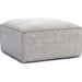 Mindy Chenille Basketweave Ottoman by TOV Furniture. Made from chenille, plywood in a transitional style.