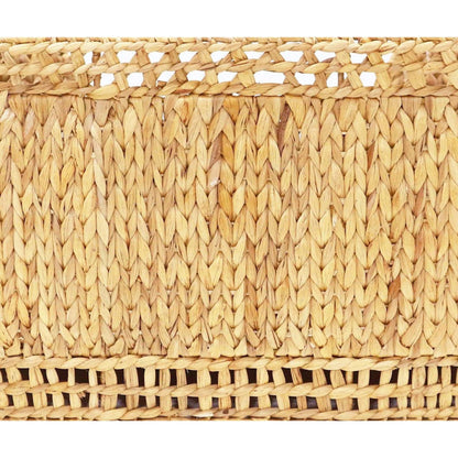 Milou Rattan Pet Bed by TOV Furniture in natural. Made from natural cane in a rustic style.