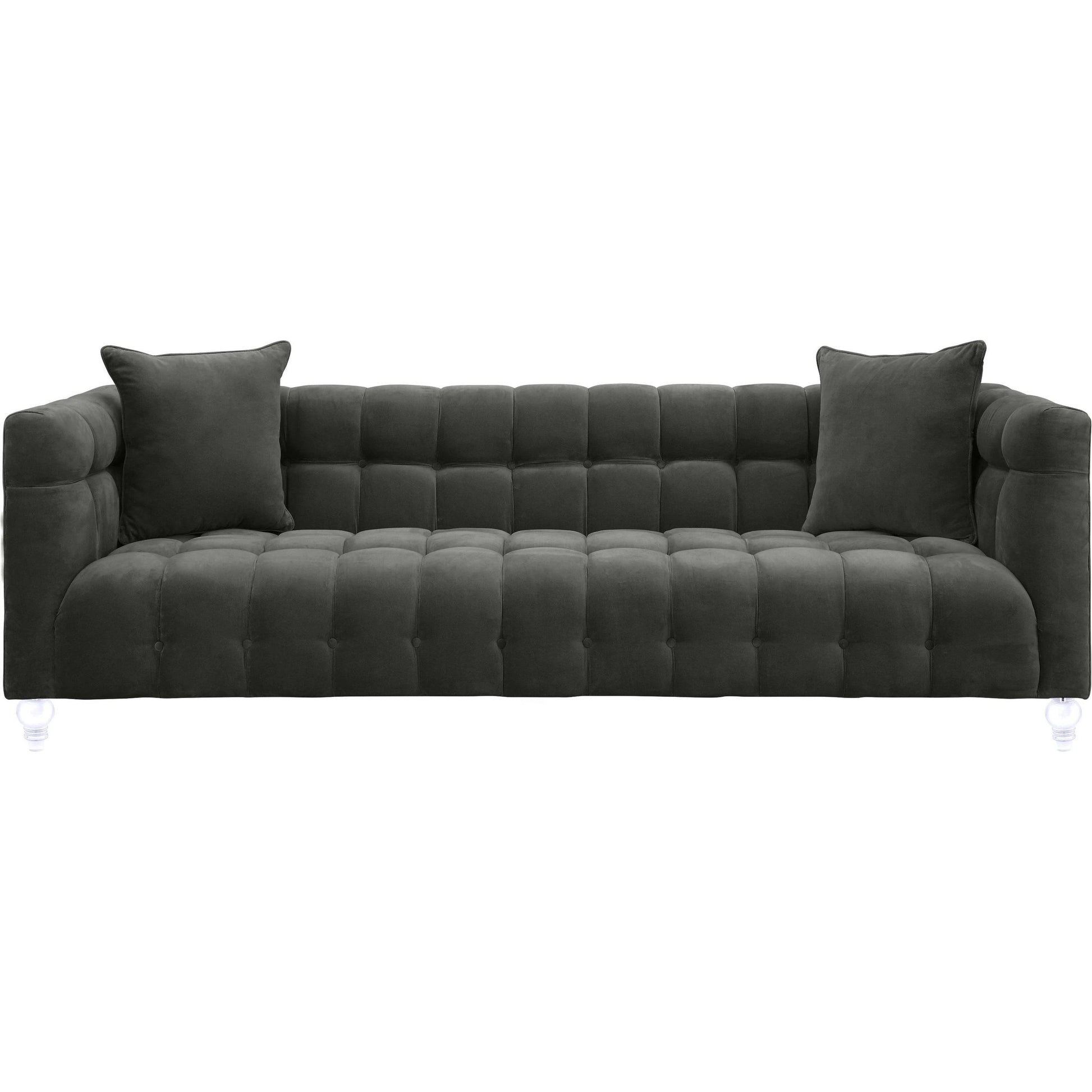 Bea Sofa by TOV Furniture. Made from velvet in a modern style.