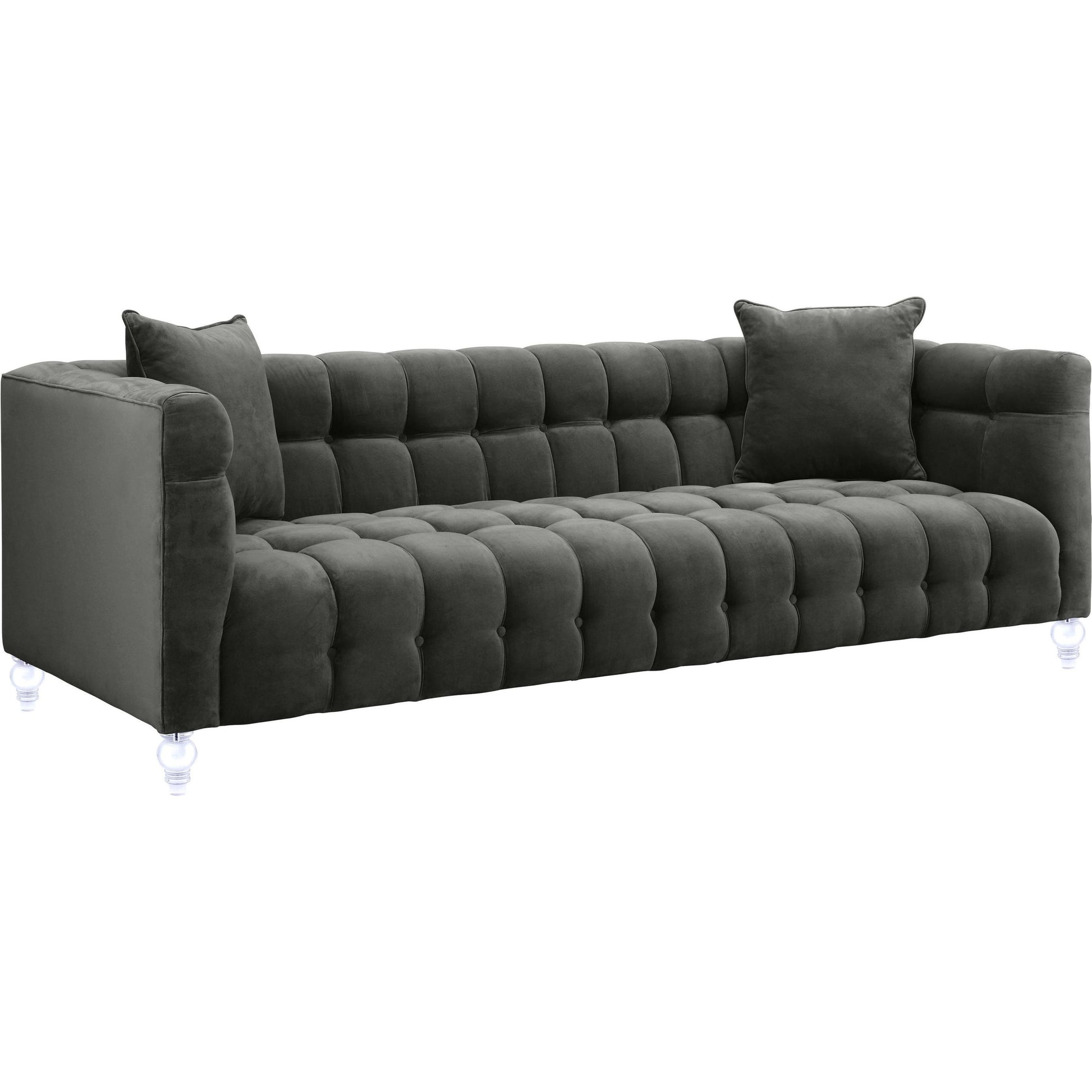 Bea Sofa by TOV Furniture. Made from velvet in a modern style.