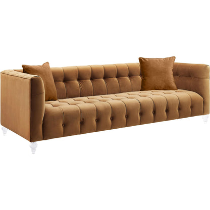 Bea Sofa by TOV Furniture. Made from velvet in a modern style.