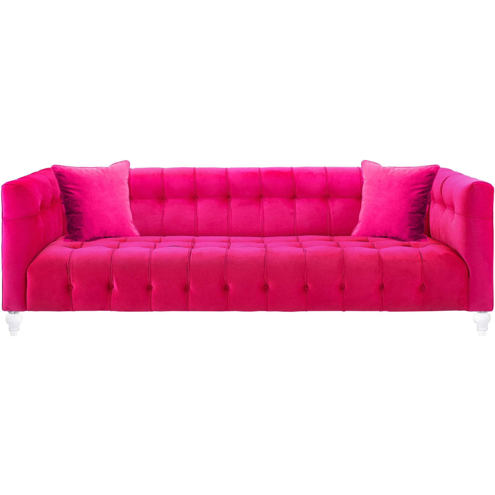 Bea Sofa by TOV Furniture. Made from velvet in a modern style.