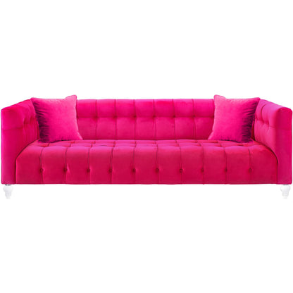 Bea Sofa by TOV Furniture. Made from velvet in a modern style.