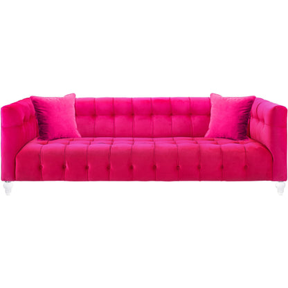Bea Sofa by TOV Furniture. Made from velvet in a modern style.