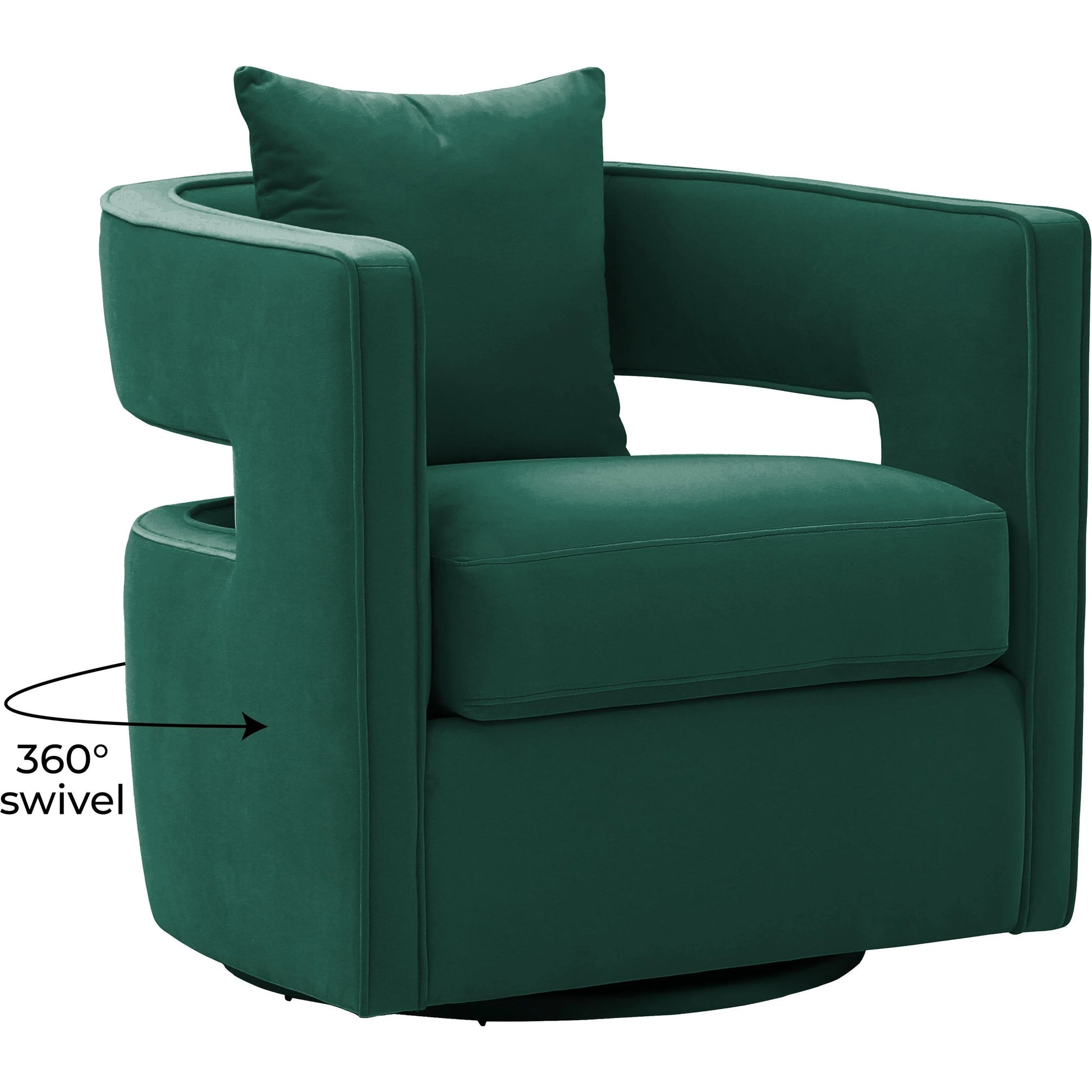 Kennedy Swivel Chair by TOV Furniture. Made from unique in a modern style.
