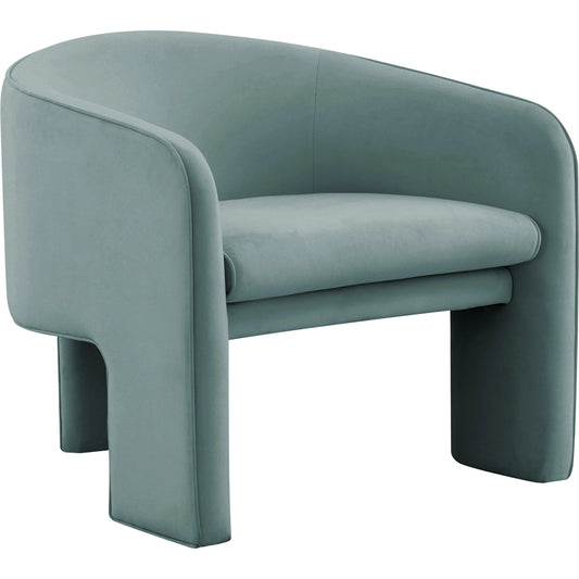 Marla Velvet Accent Chair by TOV Furniture. Made from velvet in a modern style.