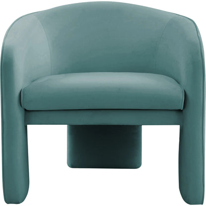 Marla Velvet Accent Chair by TOV Furniture. Made from velvet in a modern style.