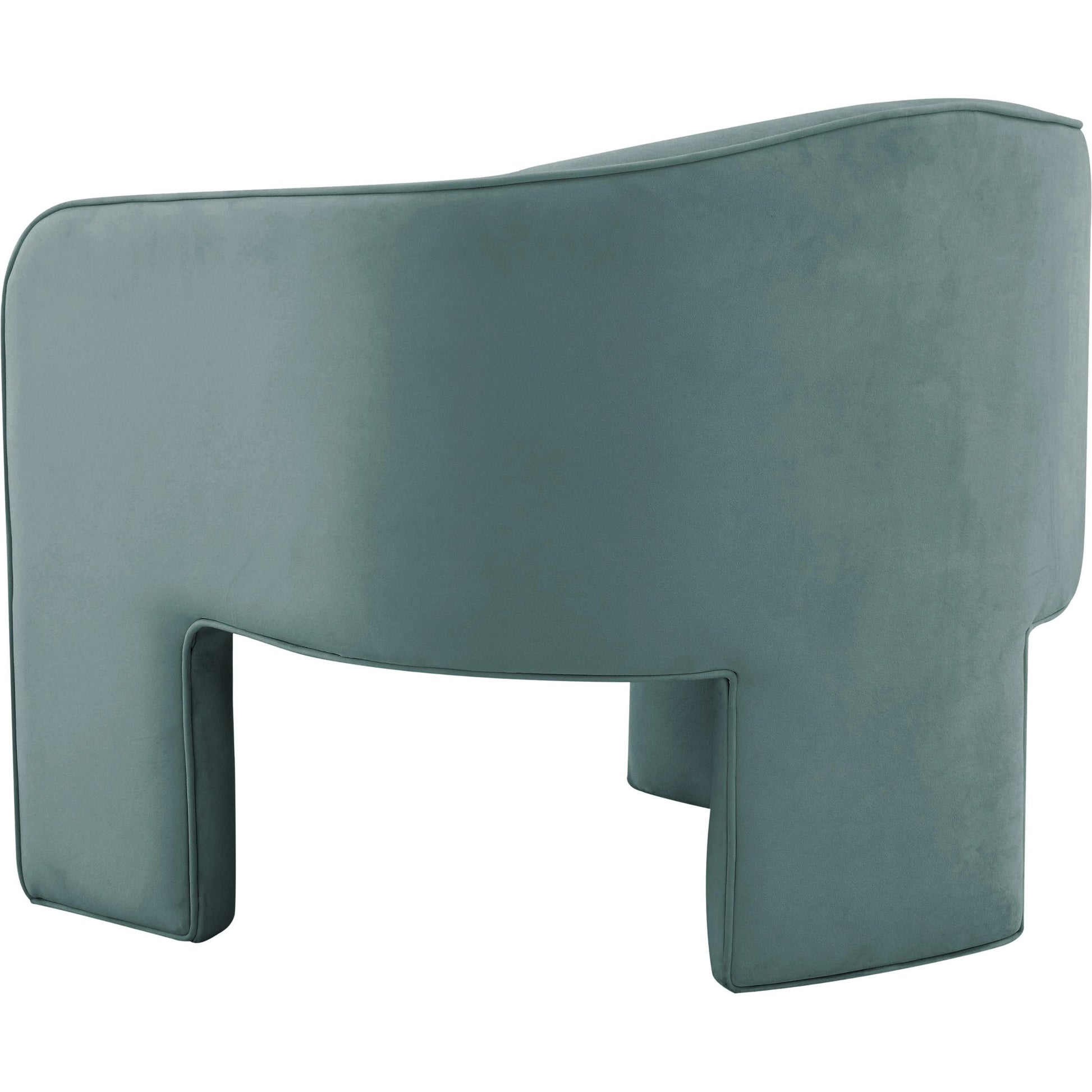 Marla Velvet Accent Chair by TOV Furniture. Made from velvet in a modern style.