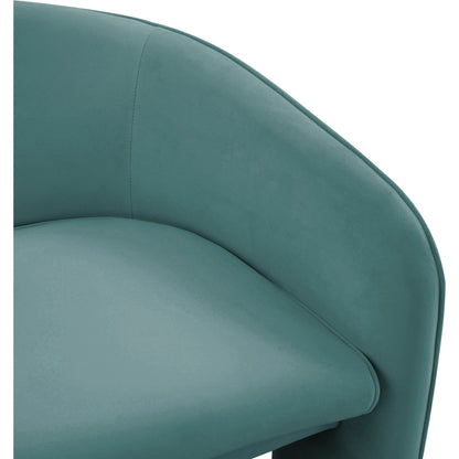 Marla Velvet Accent Chair by TOV Furniture. Made from velvet in a modern style.