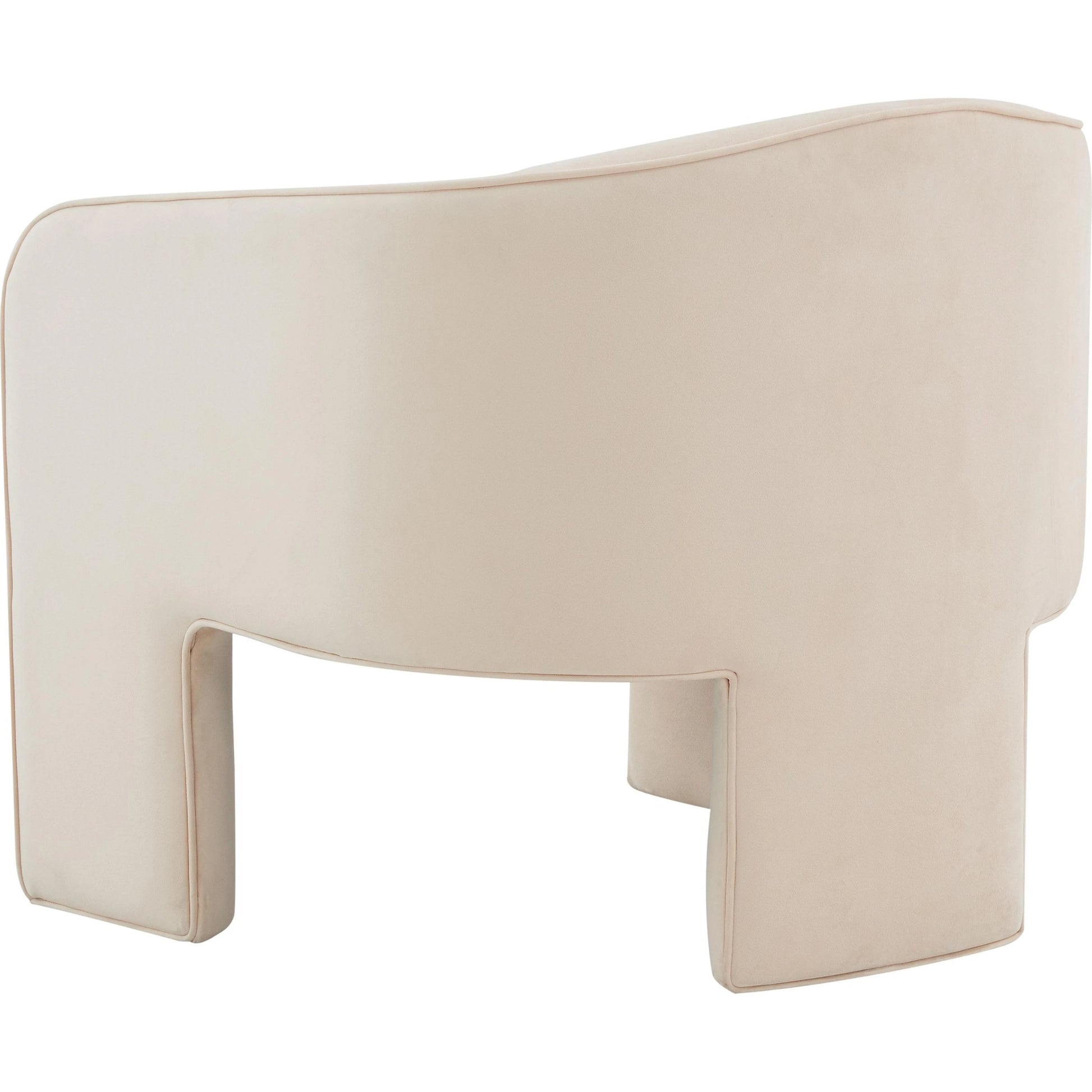 Marla Velvet Accent Chair by TOV Furniture. Made from velvet in a modern style.