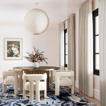 Sloane Velvet Chair by TOV Furniture. Made from velvet in a modern style.