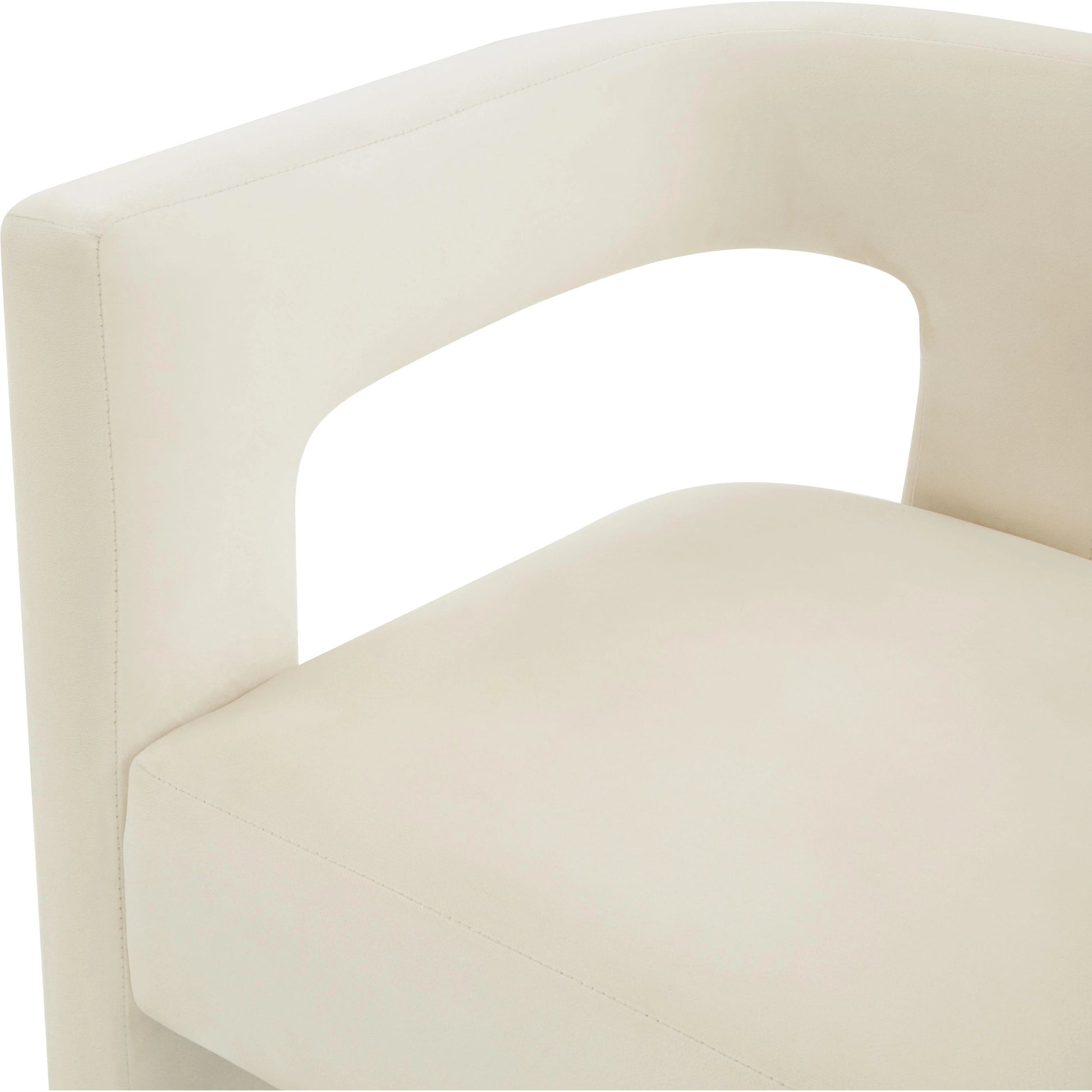 Sloane Velvet Chair by TOV Furniture. Made from velvet in a modern style.