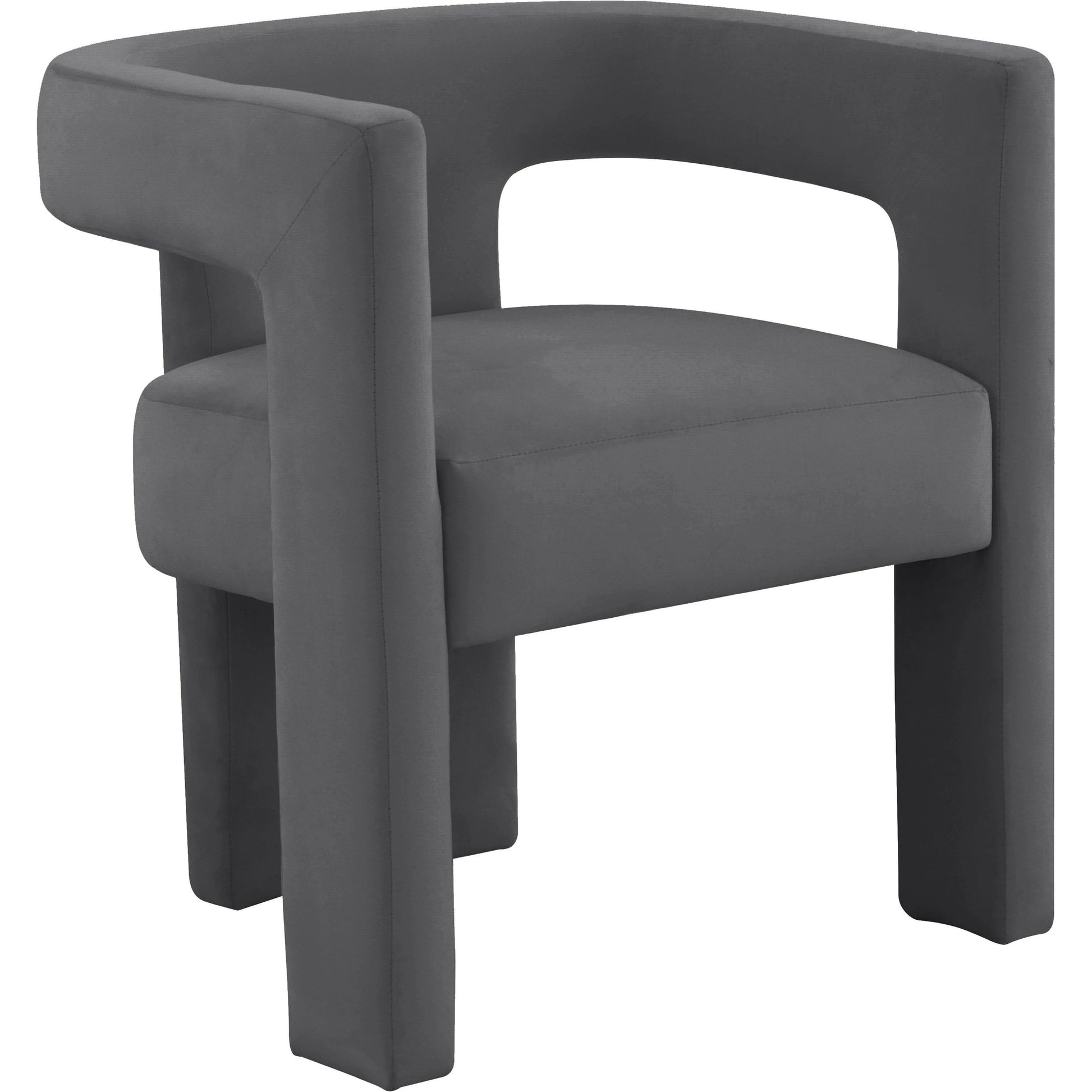 Sloane Velvet Chair by TOV Furniture. Made from velvet in a modern style.