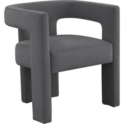 Sloane Velvet Chair by TOV Furniture. Made from velvet in a modern style.