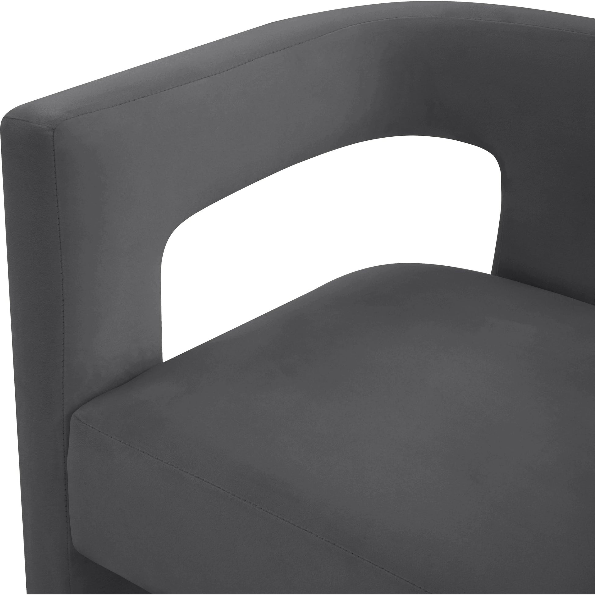 Sloane Velvet Chair by TOV Furniture. Made from velvet in a modern style.