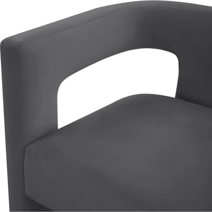Sloane Velvet Chair by TOV Furniture. Made from velvet in a modern style.