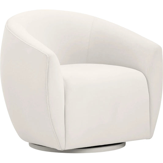 Jordan Velvet Swivel Chair by TOV Furniture. Made from plywood, velvet in a transitional style.