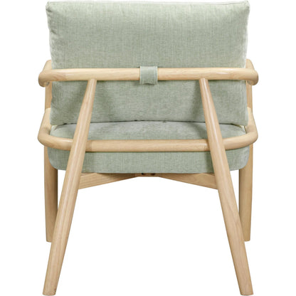Dixie Chenille Velvet Accent Chair by TOV Furniture. Made from velvet, wood in a transitional style.