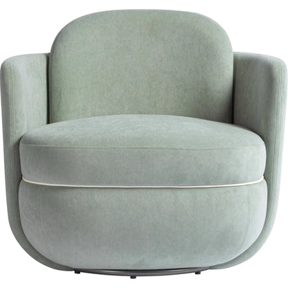Wolfie Velvet Swivel Chair by TOV Furniture. Made from plywood, velvet in a unique style.