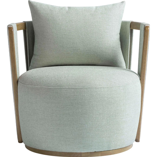 Paolo Textured Weave Swivel Chair by TOV Furniture. Made from unique in a unique style.