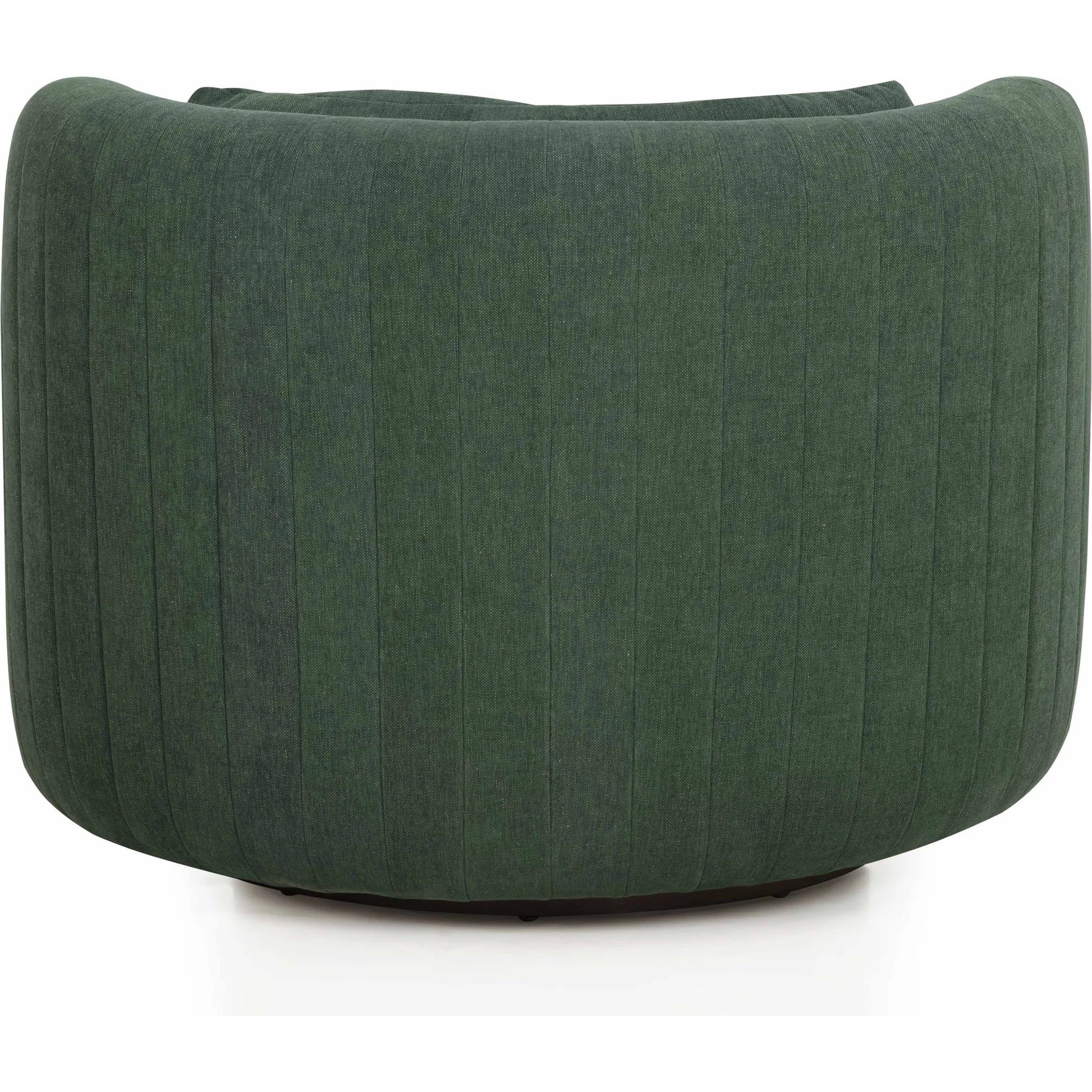 Nura Chenille Swivel Accent Chair by TOV Furniture. Made from fabric, plywood, rubberwood in a eclectic & global style.