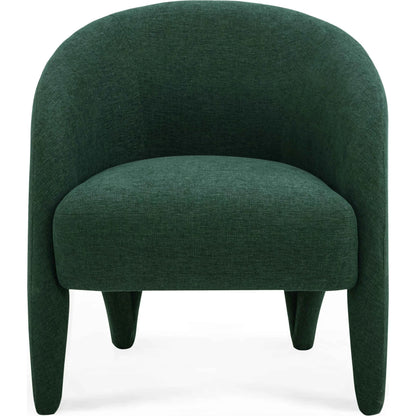 Kris Chenille Accent Chair by TOV Furniture. Made from fabric, plywood in a eclectic & global style.