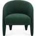 Kris Chenille Accent Chair by TOV Furniture. Made from fabric, plywood in a eclectic & global style.