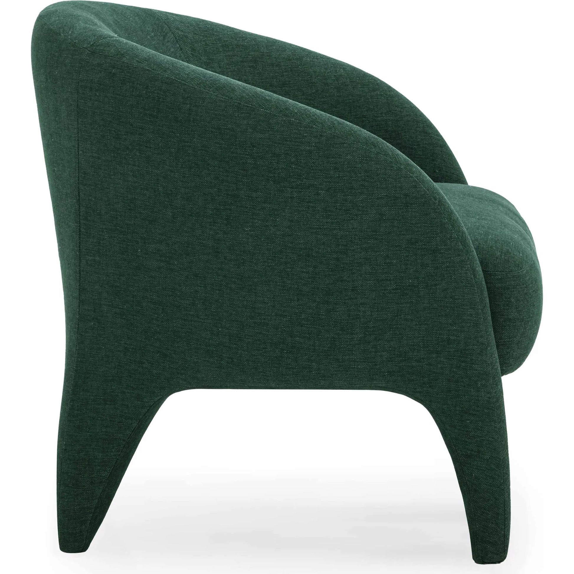 Kris Chenille Accent Chair by TOV Furniture. Made from fabric, plywood in a eclectic & global style.