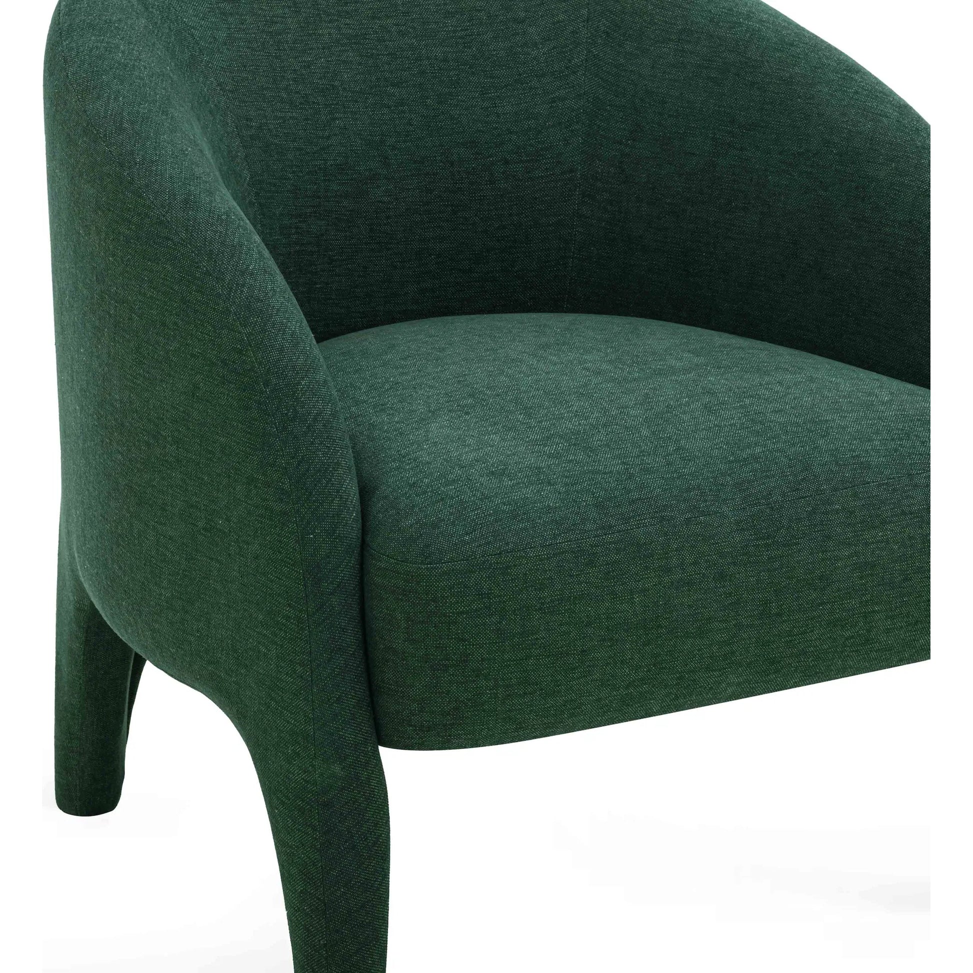 Kris Chenille Accent Chair by TOV Furniture. Made from fabric, plywood in a eclectic & global style.