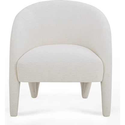 Kris Chenille Accent Chair by TOV Furniture. Made from fabric, plywood in a eclectic & global style.