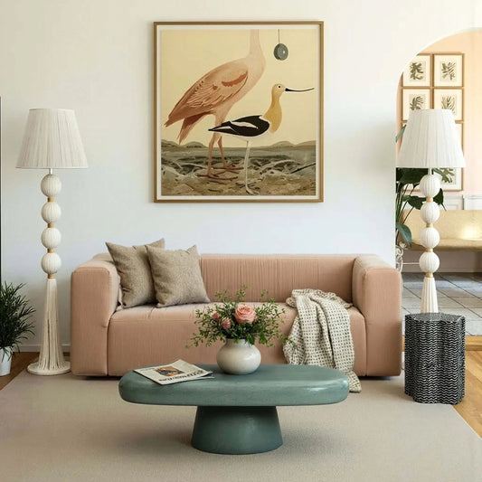 Alder Upcycled Chenille Sofa by TOV Furniture. Made from recycled fabric, wood in a unique style.