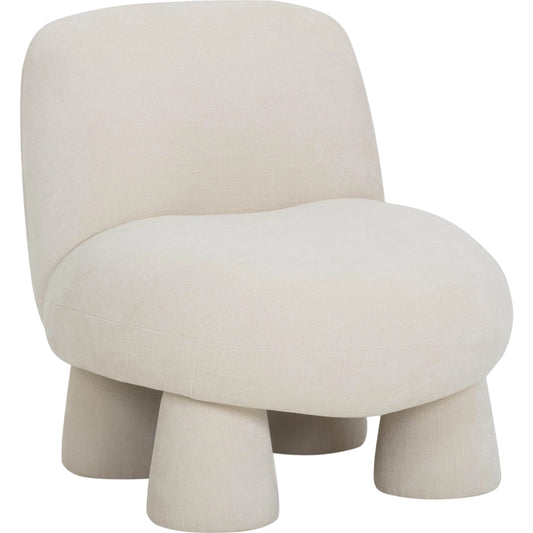 Stomp Upcycled Chenille Accent Chair by TOV Furniture. Made from fabric, foam, plywood, polyester in a unique style.