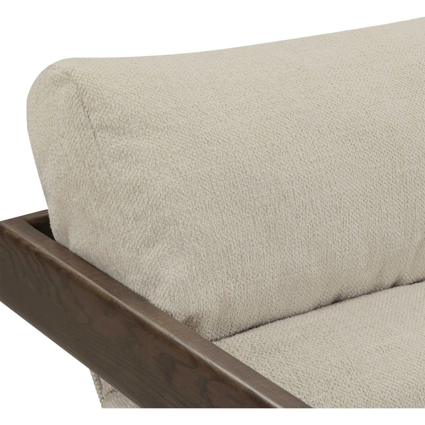 004 SI-2519499 | Closeup | Palma Textured Weave Accent Chair by TOV Furniture. Made from ash wood, fabric in a transitional style.