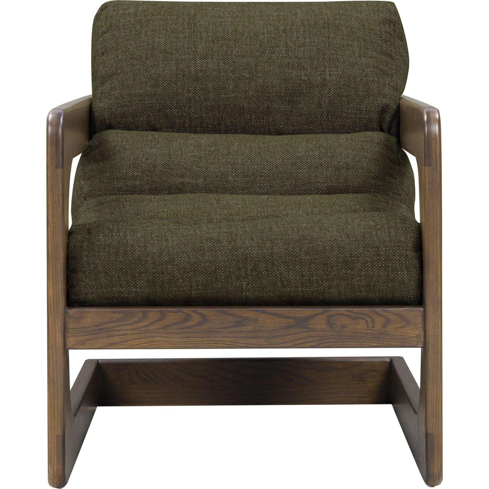 Palma Textured Weave Accent Chair by TOV Furniture. Made from ash wood, fabric in a transitional style.