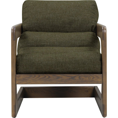 Palma Textured Weave Accent Chair by TOV Furniture. Made from ash wood, fabric in a transitional style.
